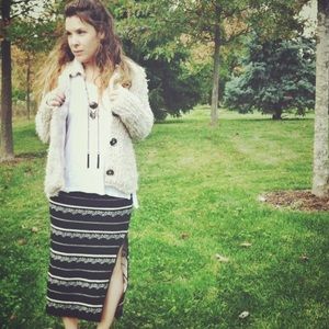 Free People distressed cardigan